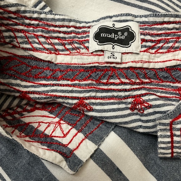 Mud Pie Embroidered Cotton Dress - Picture 7 of 9